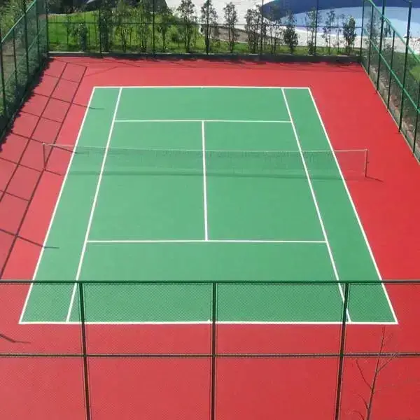 网球场施工场地测量与放线